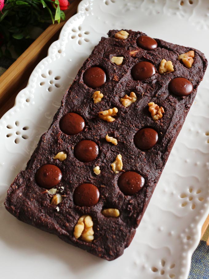 無罪地瓜巧克力布朗尼 Guilt-free Sweet Potato Brownies