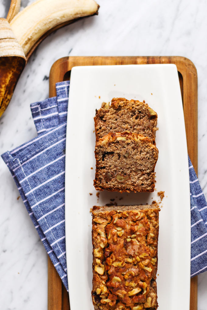 Vegan Banana Bread (gluten-free)