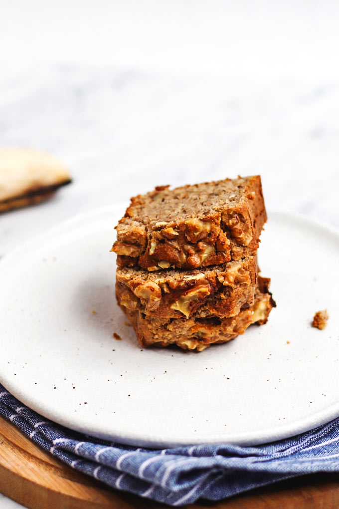 Vegan Banana Bread (gluten-free)