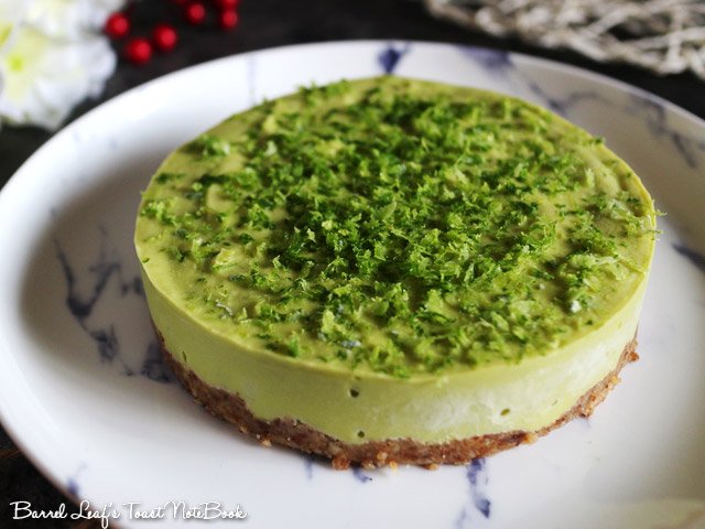 全素酪梨綠檸檬派 Vegan Avocado Key Lime Pie