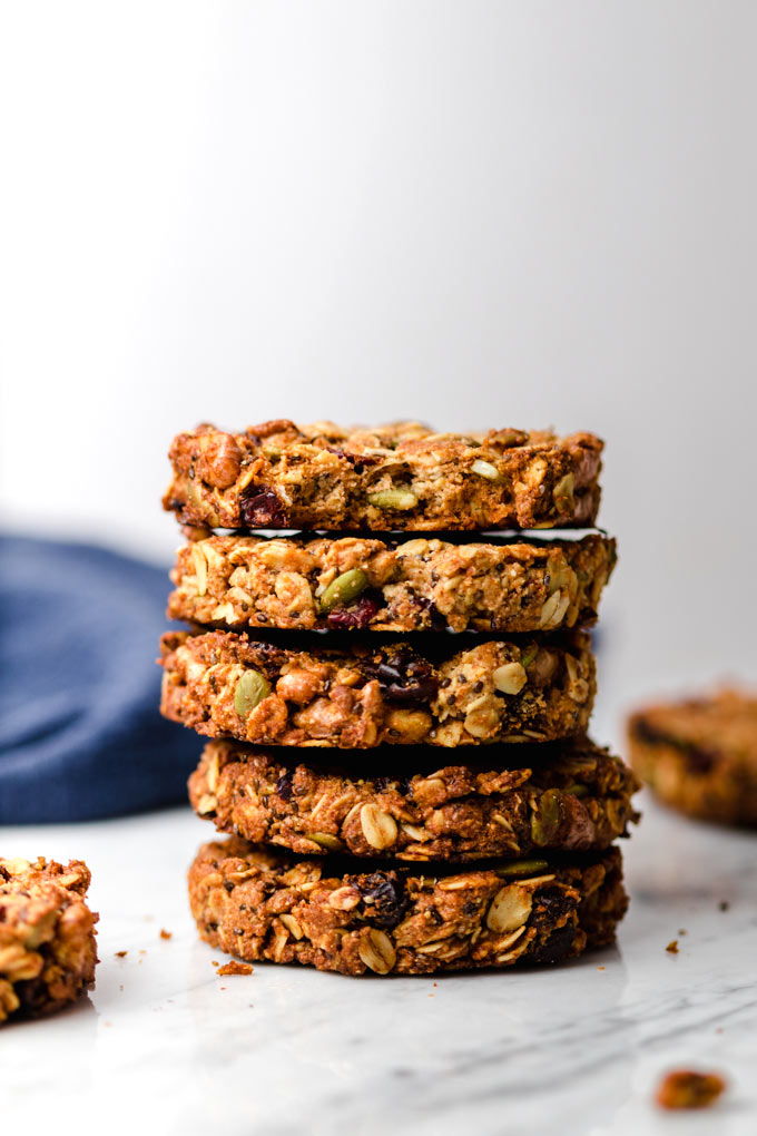 全素小荳蔻奇亞籽燕麥餅乾 Vegan Cardamom Chia Oatmeal Cookies