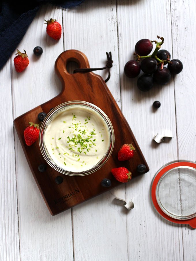 Easy Vegan Cashew Cream Cheese Frosting (7 ingredients) 12 全素腰果奶油乳酪糖霜 vegan cashew cream cheese frosting