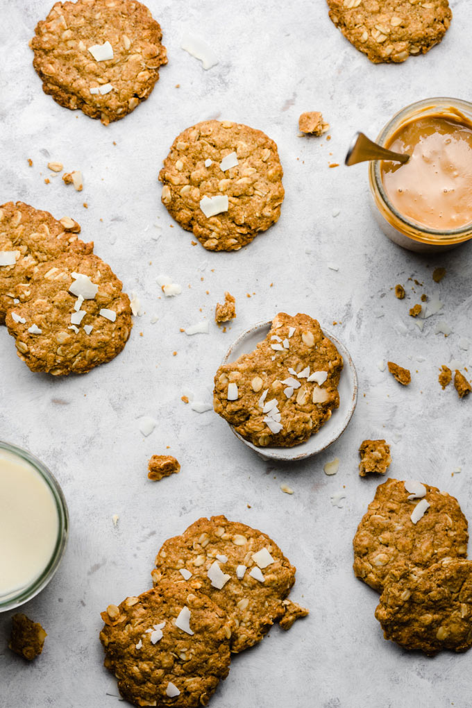 全素椰片花生燕麥餅乾 Vegan Coconut Peanut Butter Oatmeal Cookies