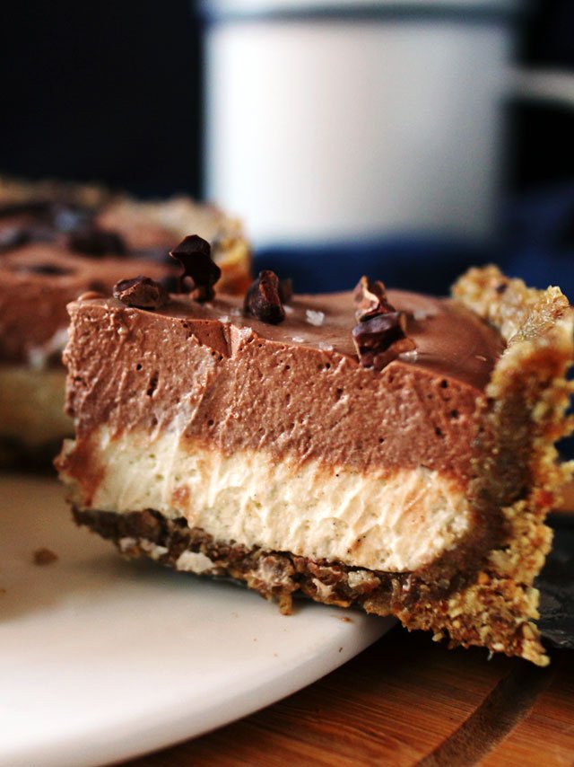 全素雙層巧克力香草乳酪蛋糕 vegan-double-chocolate-vanilla-cheesecake (5)