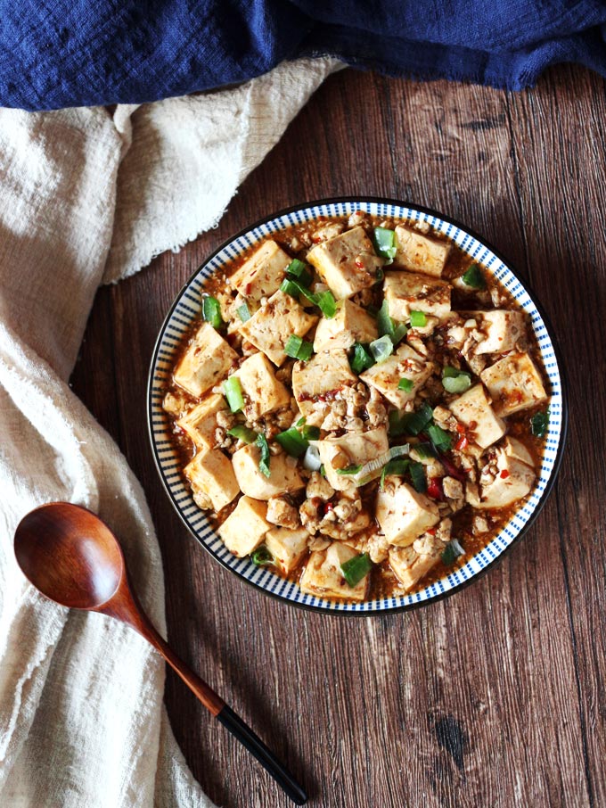全植物素麻婆豆腐 Vegan Mapo Tofu|無肉, 無素肉, 簡單就很下飯! 2 純素麻婆豆腐 Vegan Ma-Po Tofu