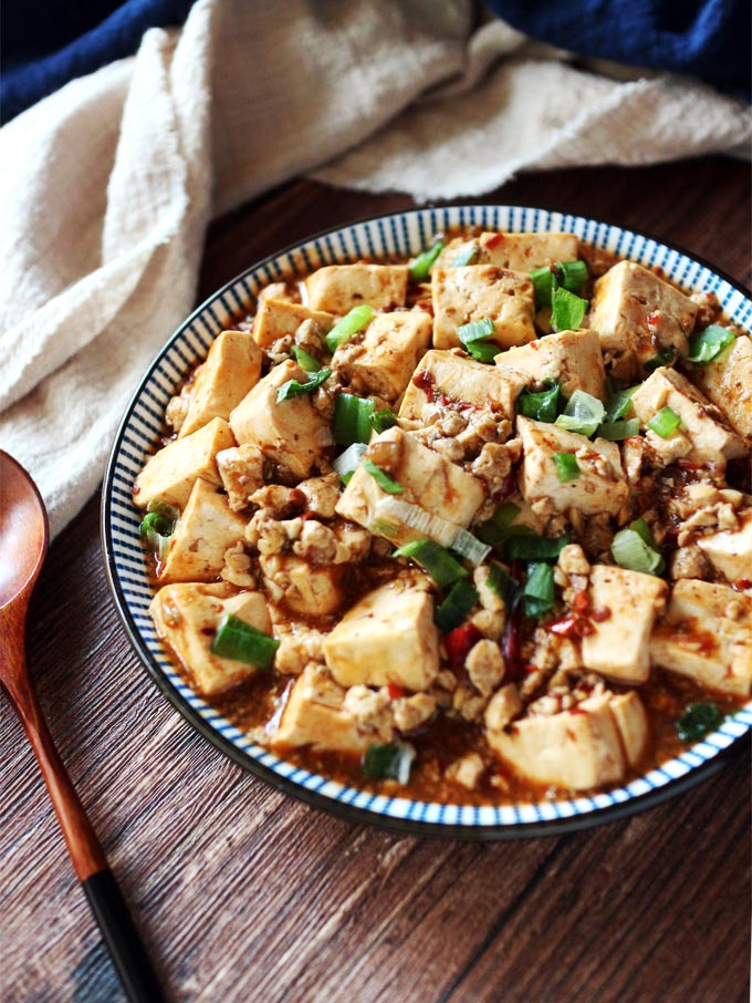 純素麻婆豆腐 Vegan Ma-Po Tofu