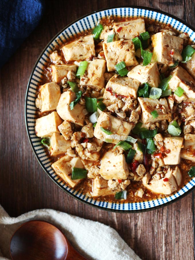 全植物素麻婆豆腐 Vegan Mapo Tofu|無肉, 無素肉, 簡單就很下飯! 4 純素麻婆豆腐 Vegan Ma-Po Tofu