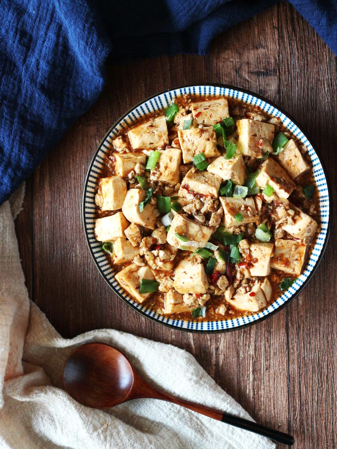 純素麻婆豆腐 Vegan Ma-Po Tofu