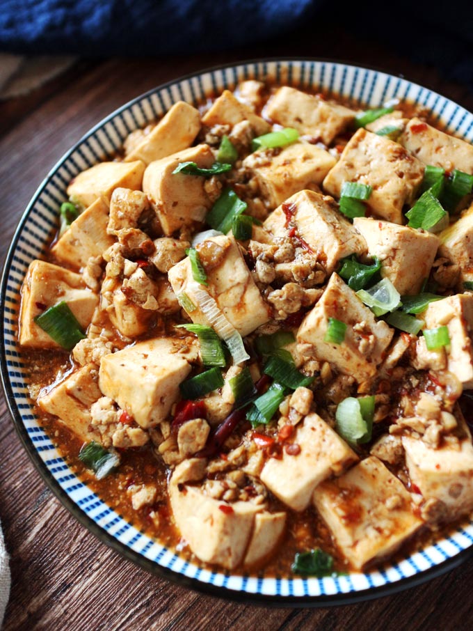 全植物素麻婆豆腐 Vegan Mapo Tofu|無肉, 無素肉, 簡單就很下飯! 6 純素麻婆豆腐 Vegan Ma-Po Tofu
