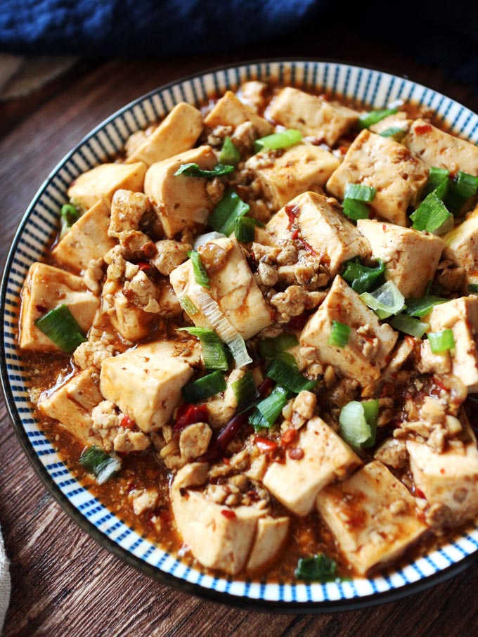 純素麻婆豆腐 Vegan Ma-Po Tofu