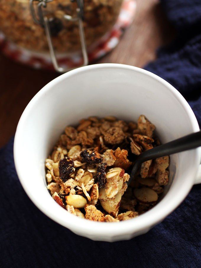 全素豆渣燕麥穀片(無麵粉) Vegan Soy Okara Granola (Gluten-Free)