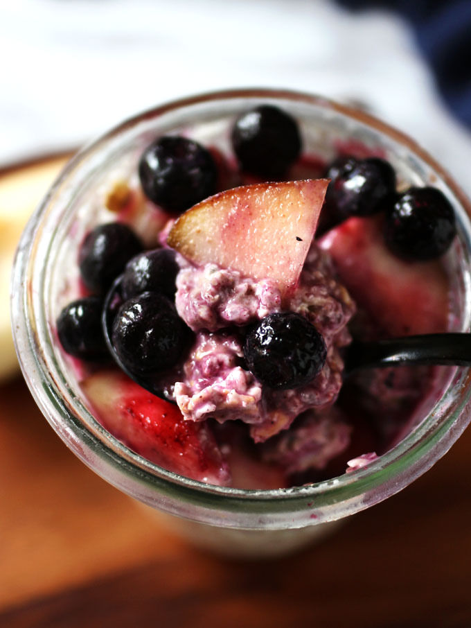blueberry-pear-coconut-overnight-oats