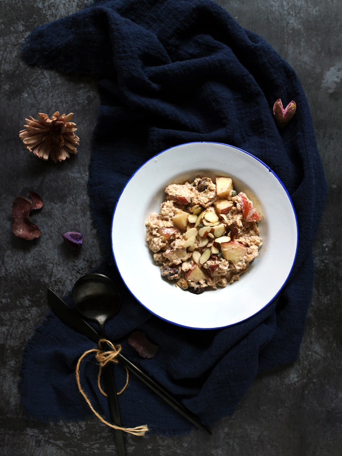 Bircher Muesli (6 ingredients) 2 什錦果麥粥 Bircher Muesli
