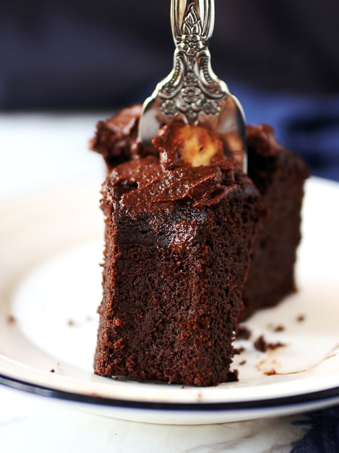 全素無麩質溫巧克力蛋糕 Vegan Warm Chocolate Cake