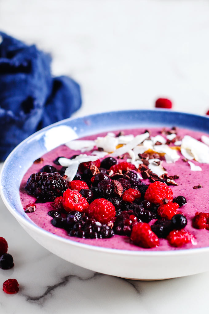 綜合莓果果昔碗 Mixed Berry Smoothie Bowl