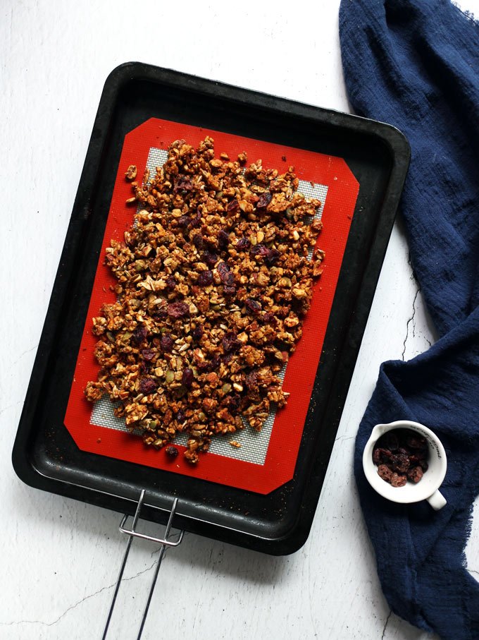 Nut and Seed Granola (Vegan, Oil-Free, GF)