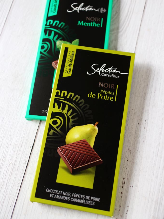 家樂福 西洋梨巧克力片 Carrefour Chocolate Pear Flavor