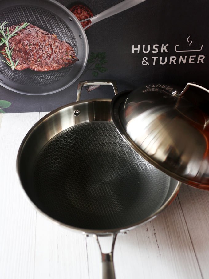 HUSK & TURNER 不鏽鋼蜂巢鍋 Stain-less Wok