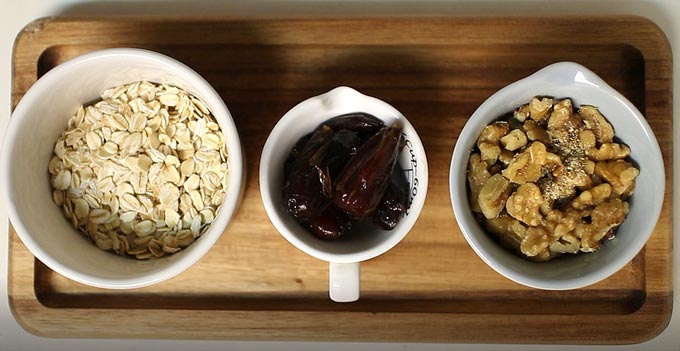 3-Ingredient Rawnola (Raw Granola) 4 3樣食材 生機燕麥早餐穀片