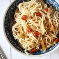 枸杞麻油麵線 sesame oil vermicelli noodles with goji berry
