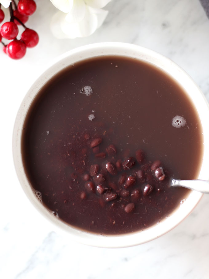 自製紅豆湯 (電鍋/壓力鍋作法) Homemade Red Bean Soup