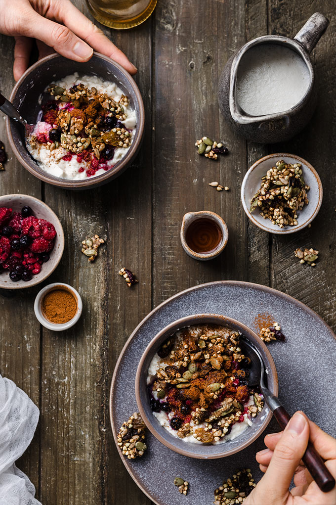 生機蕎麥種籽脆塊 Raw Crunchy Buckwheat Granola