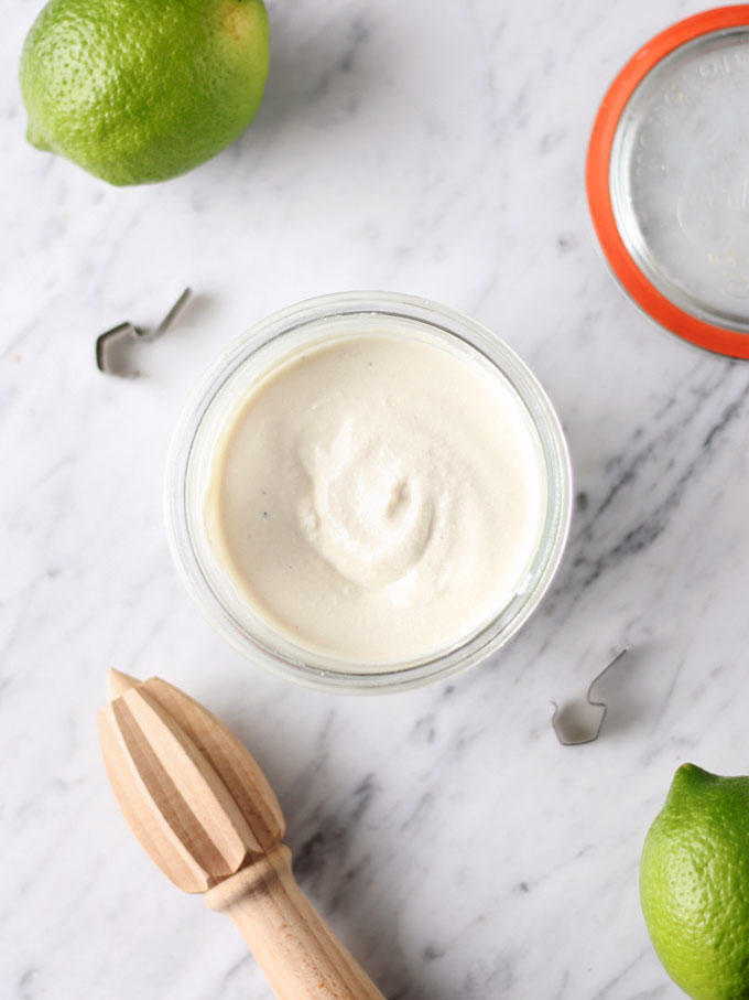 Vegan Sour Cream (4 ingredients) 2 4 樣食材! 自製全素酸奶 4-Ingredient Vegan Sour Cream