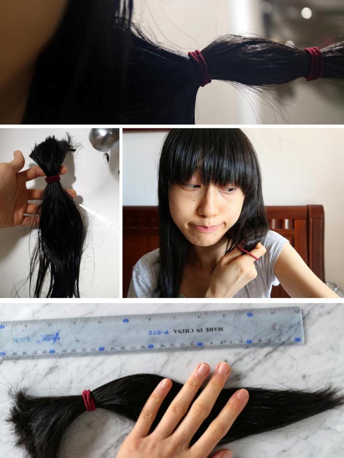 如何捐髮 捐髮經驗 How to donate hair