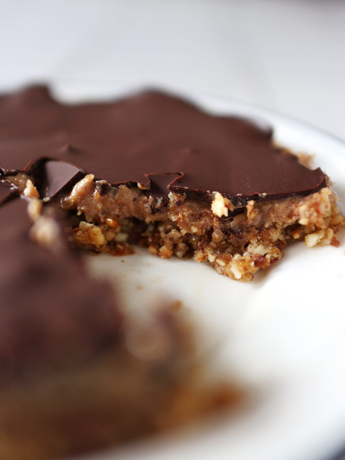 Vegan Chocolate Salted Caramel Tart (7 ingredients) 3 全素巧克力鹽味焦糖塔 Vegan Chocolate Salted Caramel Tart