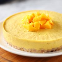 Vegan Mango Mousse Cake