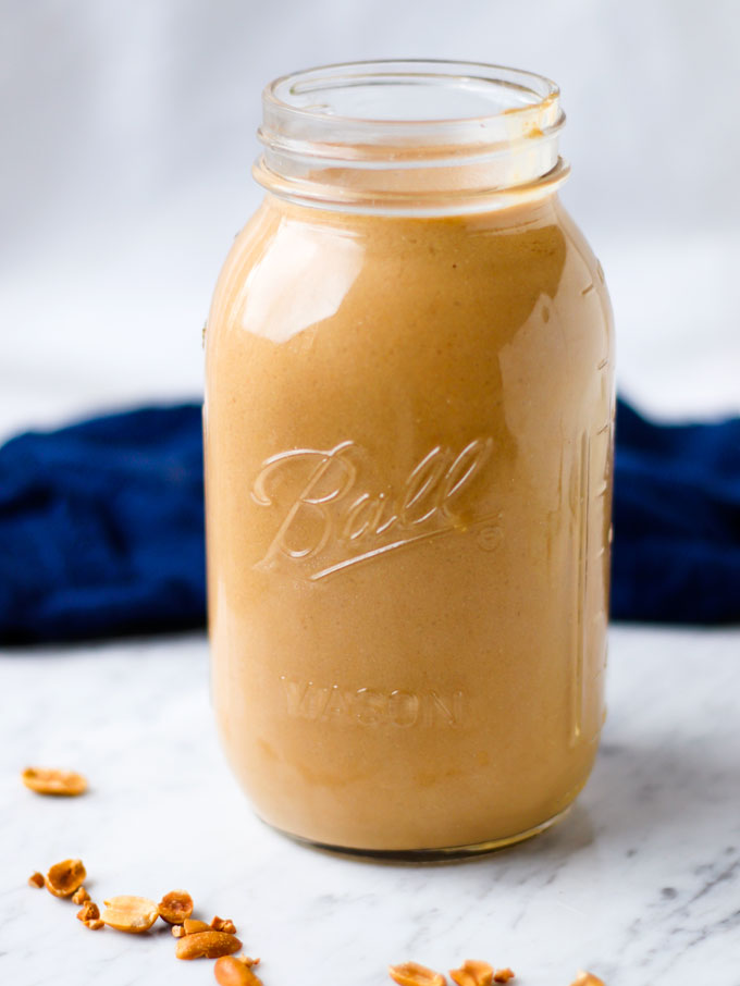 Taiwanese Peanut Brown Rice Milk (4 Ingredients) 8 花生糙米漿 Peanut Brown Rice Milk