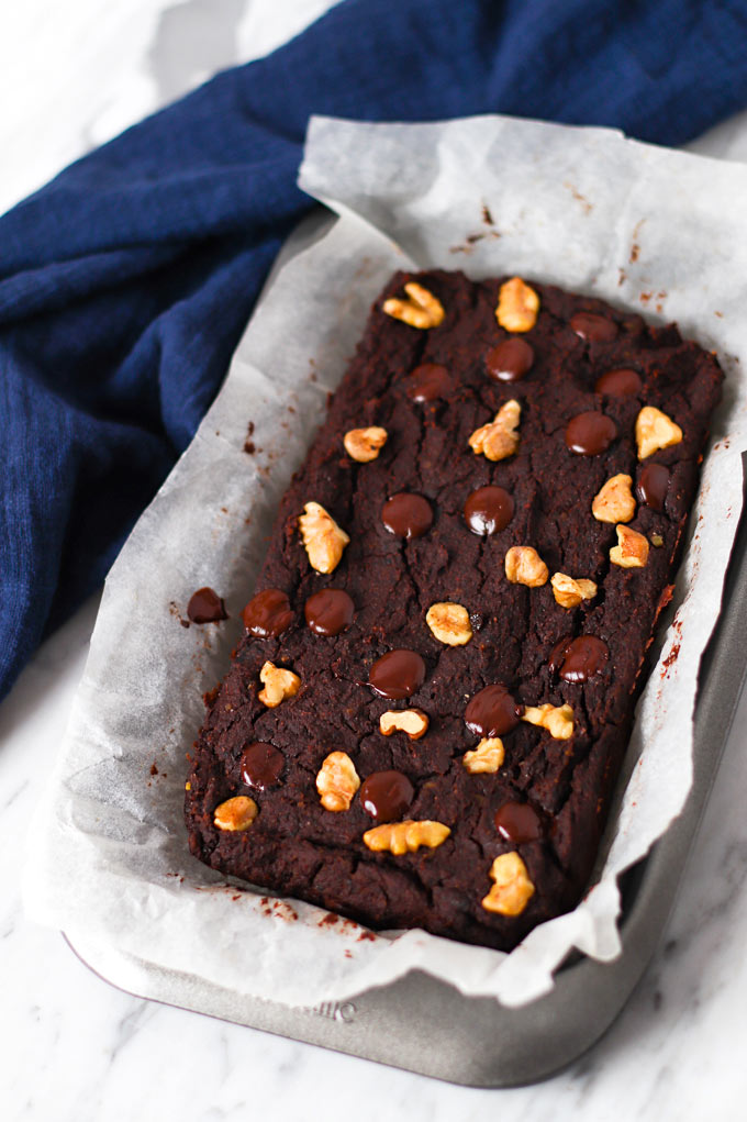 全素黑豆巧克力布朗尼 Vegan Black Bean Chocolate Brownies 2 全素黑豆巧克力布朗尼 Vegan Black Bean Chocolate Brownies