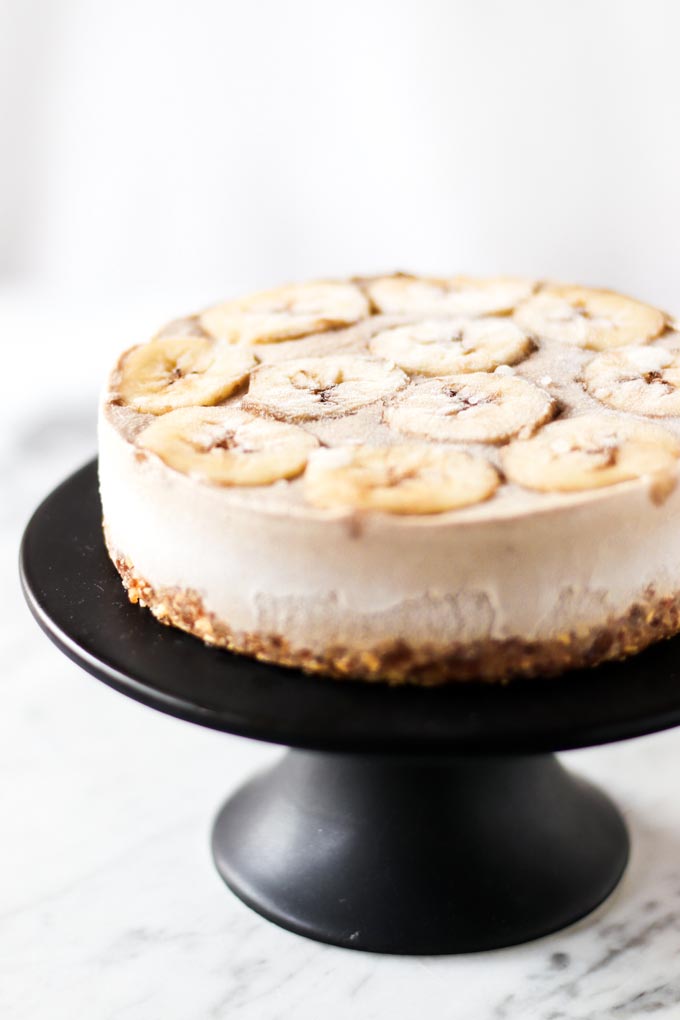 全素香蕉冰淇淋蛋糕 Vegan Banana Ice Cream Cake 3 全素香蕉冰淇淋蛋糕 Vegan Banana Ice Cream Cake