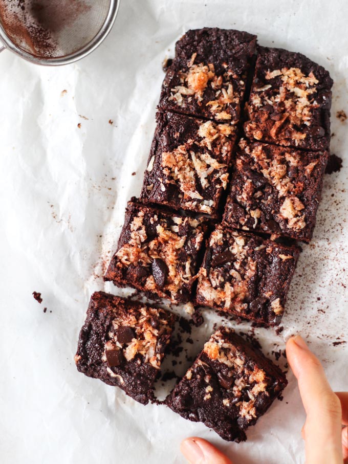全素甜菜根巧克力布朗尼 Vegan Beet Chocolate Brownies 2 全素甜菜根巧克力布朗尼 Vegan Beet Chocolate Brownies