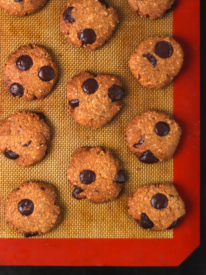 全素斯佩爾特小麥巧克力豆餅乾 Vegan Spelt Chocolate Chip Cookies