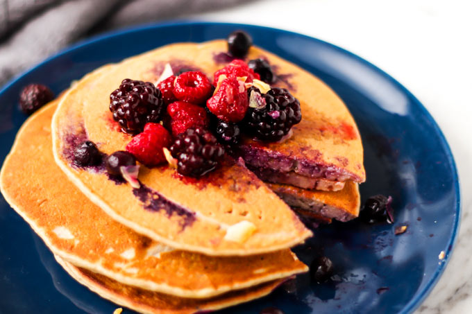 全素蕎麥鬆餅 Vegan Buckwheat Pancakes