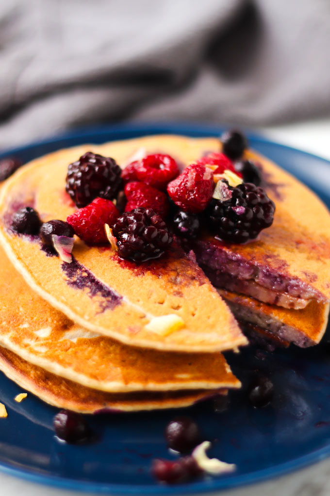 全素蕎麥鬆餅 (7 樣食材) Vegan Buckwheat Pancakes 7 全素蕎麥鬆餅 Vegan Buckwheat Pancakes