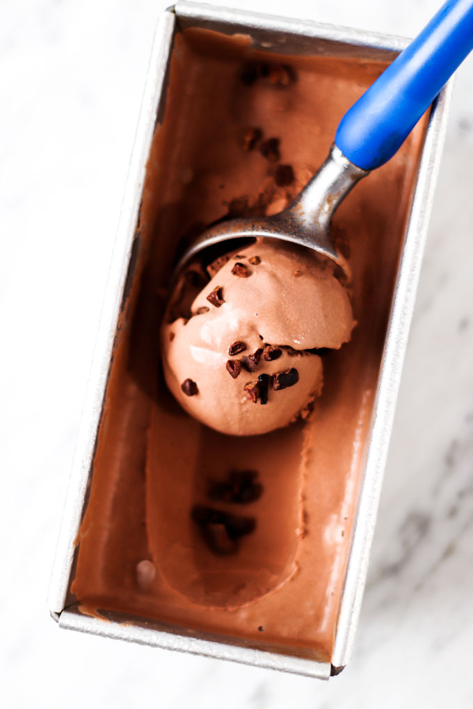全素巧克力冰淇淋 (1 樣秘密食材) Vegan Chocolate Ice Cream 2 全素巧克力冰淇淋 Vegan Chocolate Ice Cream (1 Secret Ingredient)
