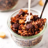 Chocolate Peanut Butter Granola