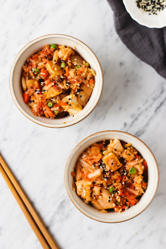 全植泡菜炒飯 Vegan Kimchi Fried Rice