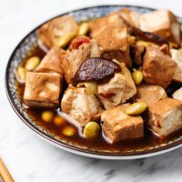 全素清蒸臭豆腐 Vegan Steamed Stinky Tofu