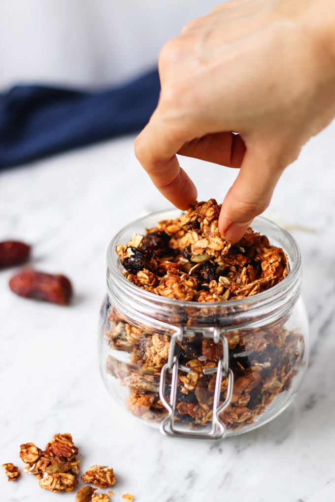 Vegan Naturally Sweetened Granola