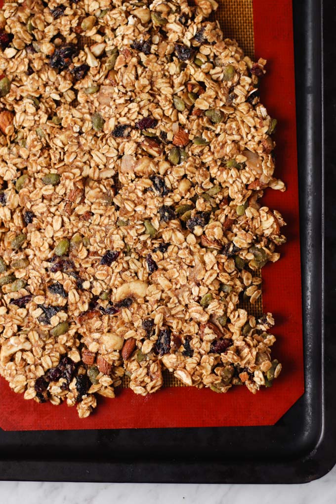 Vegan Naturally Sweetened Granola