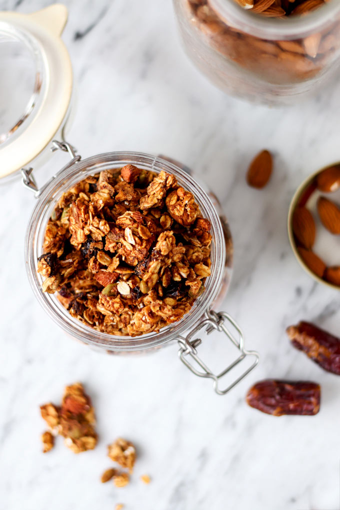 Vegan Naturally Sweetened Granola