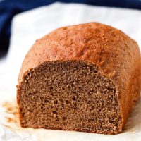 Vegan Whole Wheat Spelt Loaf Bread