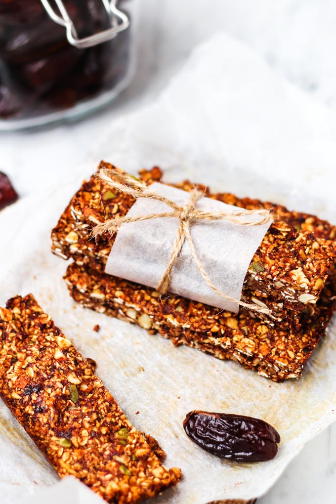 Vegan Chewy Granola Bars