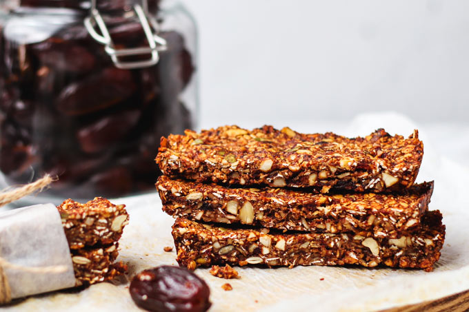 耐嚼全素燕麥棒 Vegan Chewy Granola Bars