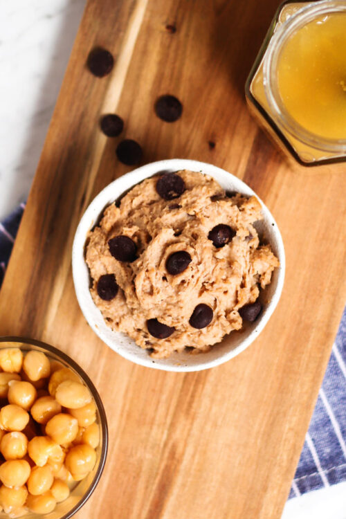 Chickpea Cookie Dough (7 ingredients) Barrel Leaf 桶子葉