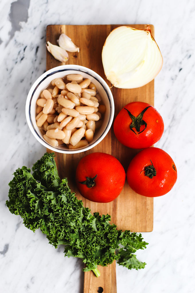 全植物托斯卡尼白腰豆番茄湯 Vegan Tuscan White Bean Tomato Soup