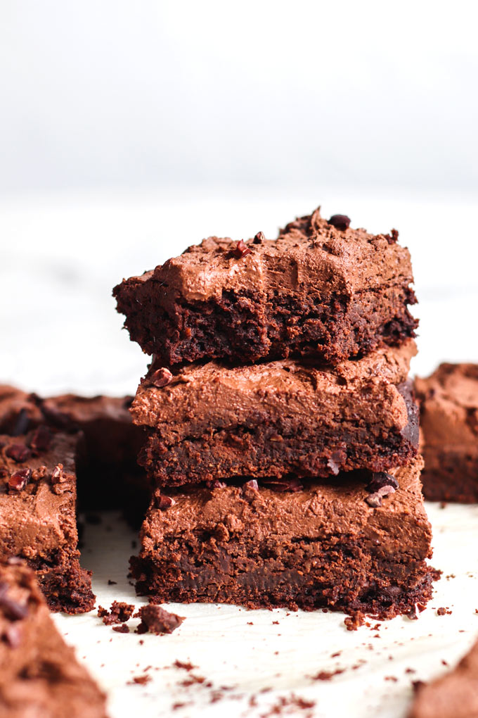 Vegan Brownies With Aquafaba Chocolate Mousse Frosting Gluten Free Barrel Leaf Vegan Brownies With Aquafaba Chocolate Mousse Frosting Gluten Free Barrel Leaf